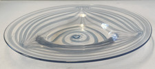 Signed Studio Art Glass Plate