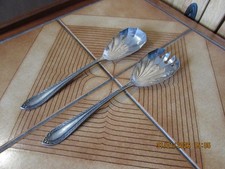 antique silver plated salad
