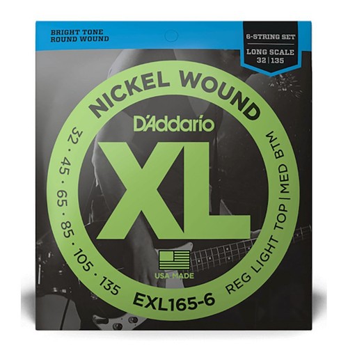 Addario exl165 bass guitar - d'addario,