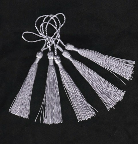 Pale purple craft - pale, tassels