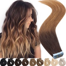Tape in Skin Weft Hair