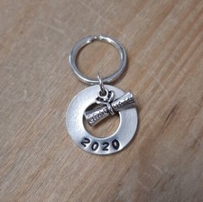 Graduation Keyring 2020 Charm