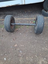 Old Vintage Axle With 10" Mini