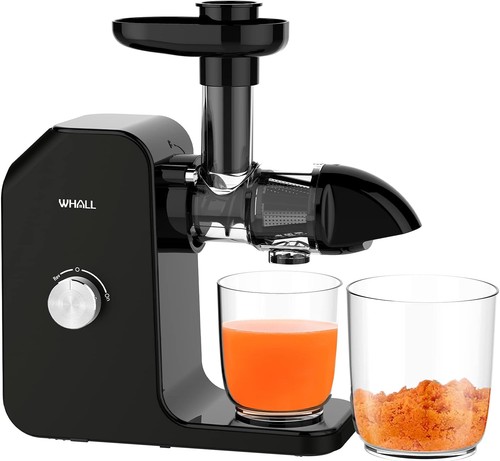 Black whall slow juicer - black,