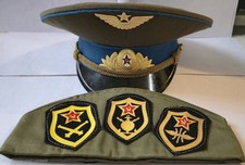 Vintage Soviet Hat and Cap