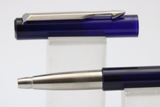 Vintage (1996) Parker Vector Special Edition Transparent Purple Rollerball Pen
