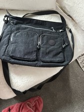 Black Kipling Across Body Bag