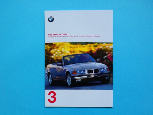 Brochure bmw series e36 - brochure,
