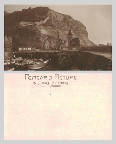 Vintage postcard castle hill - castle,