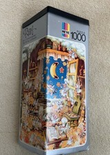 Heye 1000 Piece Jigsaw Puzzle -The 7th Day of Creation by RYBA. Missing 1 piece.