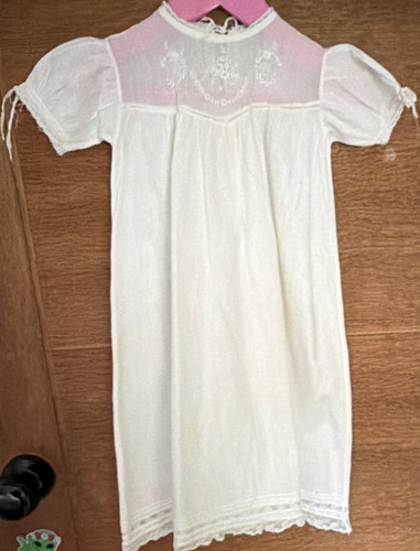 Girls vintage white - vintage, dress