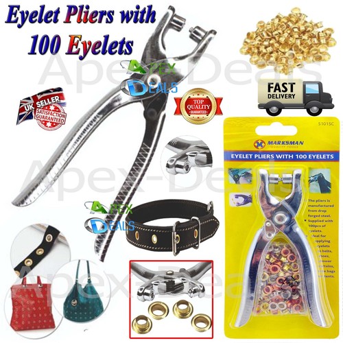 Eyelet plier punch tool hole - plier,
