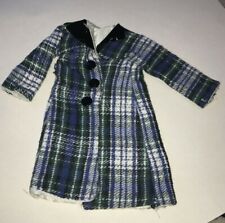 Rare Sindy Mam'selle 1960s Miss Mod DR377 Tartan Coat
