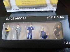 Aurora Tomy AFX Tyco Autoworld Micro Scalextric 1/64th 5 Race Team Characters