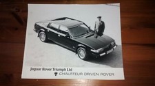 ROVER SD1 V8 FACTORY PUBLICITY