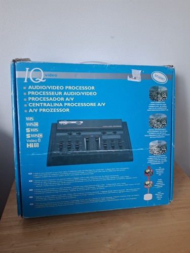 Vintage video audio - vintage, iq