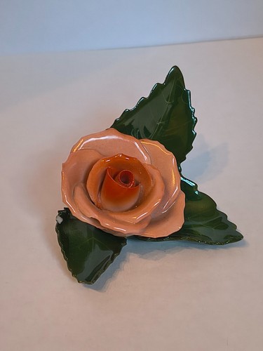 Herend porcelain rose - herend,