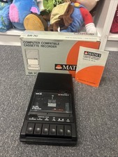Matsui SR7C Cassette Recorder Drive and Tape Player Tested Working Boxed VGC