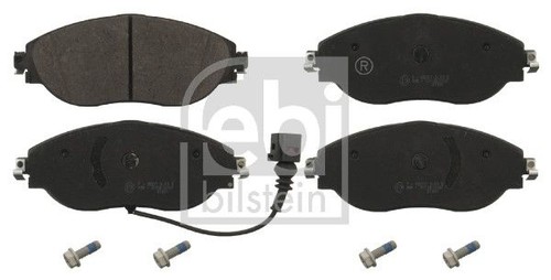 Febi front rear brake discs - front,