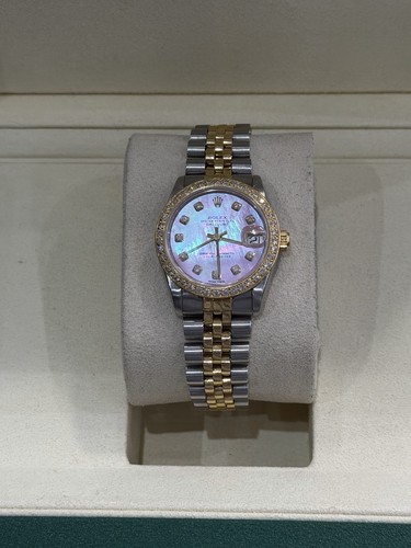 Rolex datejust 68273 pink - 68273, mop