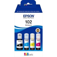 EPSON 102 CMYK ink bottles set