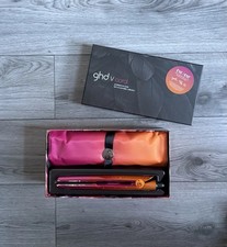 GHD V 5.0 Limited Edition Coral Hair Straighteners Boxed With Mat