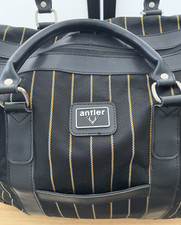 Vintage antler black pinstripe - antler,