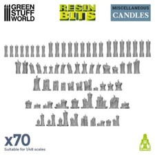 Green Stuff World 3D Printed Set - Resin Candles