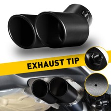 Car Auto Black Rear Dual