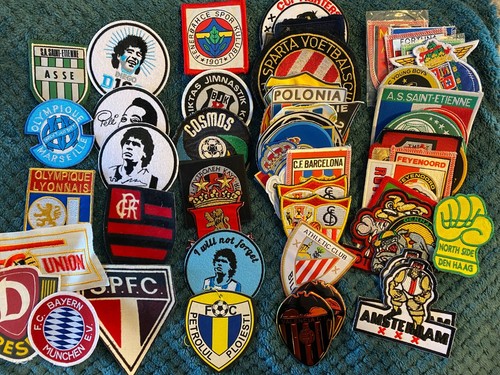Sew patches european and - on,
