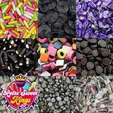 Liquorice Sweets Traditional Retro Pick N Mix Allsorts Christmas Halloween