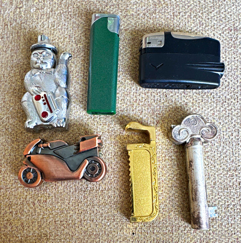 Cigarette lighters mixed - cigarette,