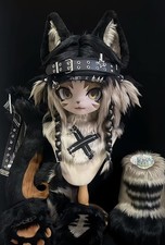 Handmade Fursuit Set-Wolf Cat