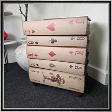 Antique playing cards stack - antique,