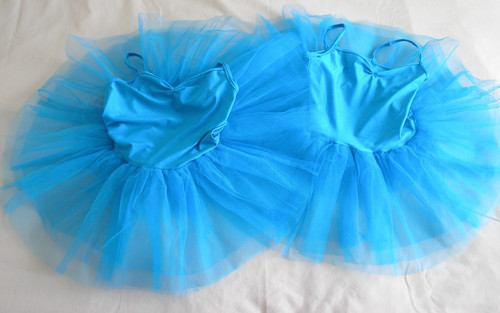 Ballet tutu turquoise - x, blue