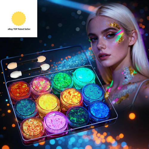 Face glitter colour - colour,