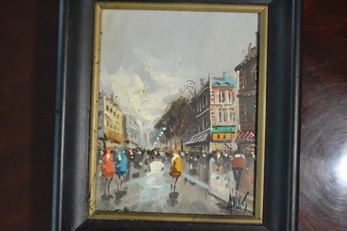 Vintage italian original - vintage, oil