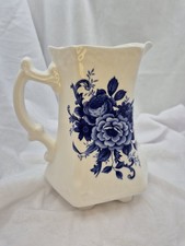 Vintage Blue & White Milk Jug