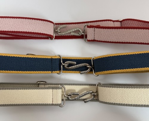 Elasticated snake belt - snake, striped