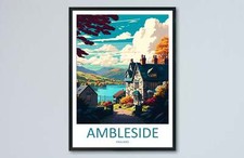 Ambleside Travel Print Wall