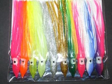 10 x Fladen 9cm Assorted Squid