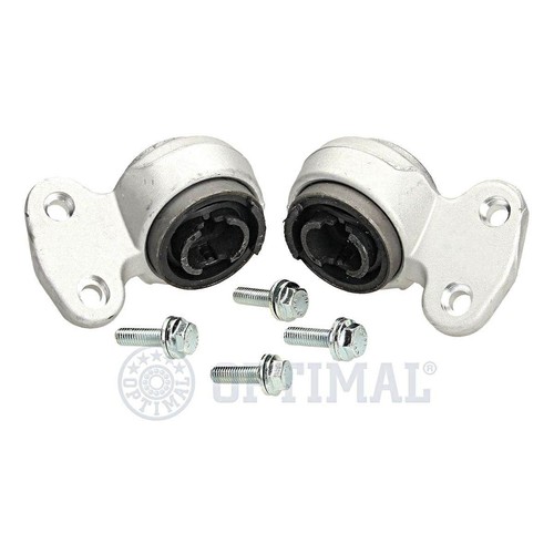 Front lower rear aluminium set - front,