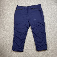 Rohan Men’s Winter Bags Fleece Lined Insulated Hiking Walking Trousers W42 L28