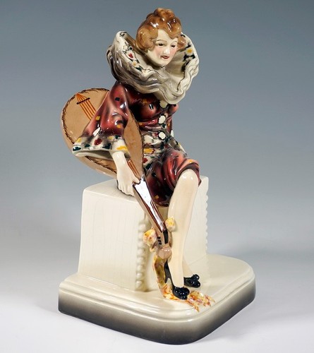 Goldscheider art deco - art, figure