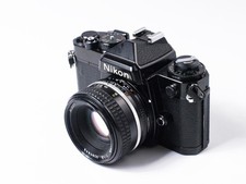 Nikon FE black film camera