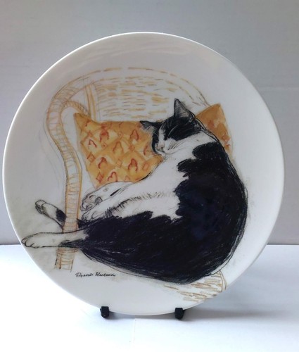 Collectors cat plate - cat, fred