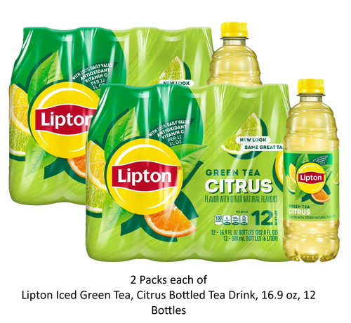 Lipton diet green - green, citrus