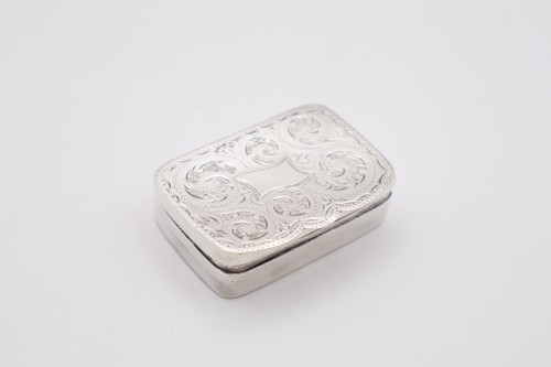 Vintage sterling silver - silver, snuff