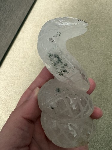 Garden quartz cobra snake - quartz,