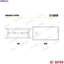 CRANKSHAFT BEARING H928/7 STD